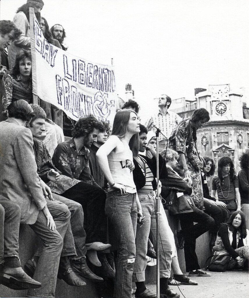 การขบวนประท้วงของกลุ่มเรียกร้อง เมื่อประมาณปี 1972