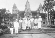 กรมดำรง เสด็จเยือนนครวัด