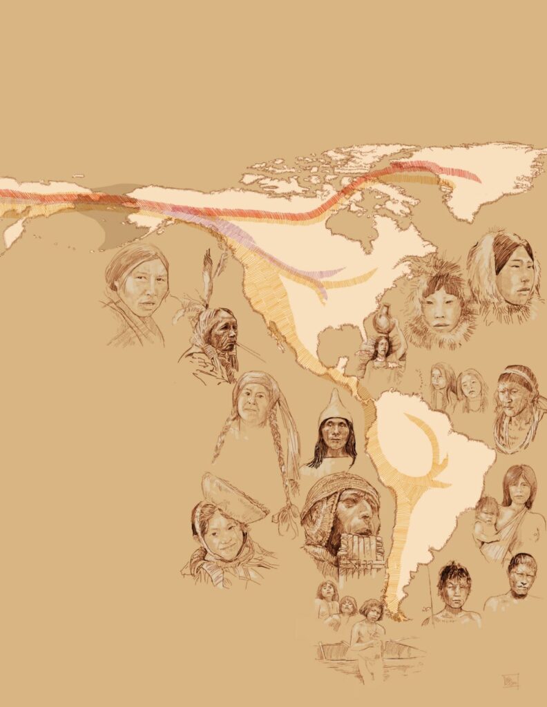 ชนพื้นเมืองอเมริกันมาจากไหน? ตามรอยมนุษย์โบราณ 40,000 ปี, image size:792x1024