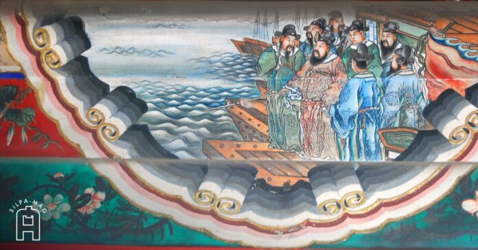 Cover photo ภาพวาด โจโฉ การรบที่ผาแดง ประกอบเรื่อง นโยบาย ปกครอง เผ่าพันธุ์อื่น ๆ ของ โจโฉ
