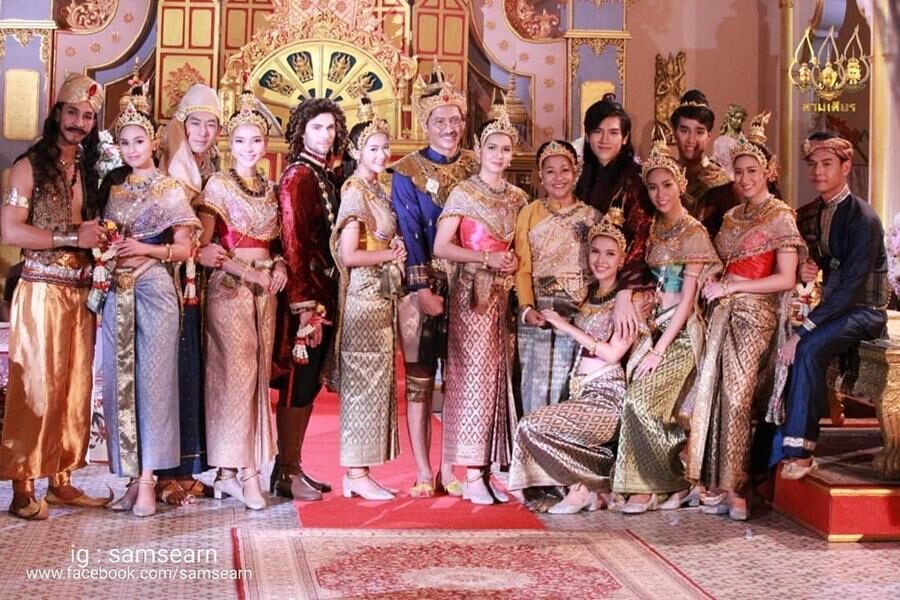 ท้าวสามนต์เรื่องสังข์ทอง สามเศียร ละครจักรๆ วงศ์ๆ