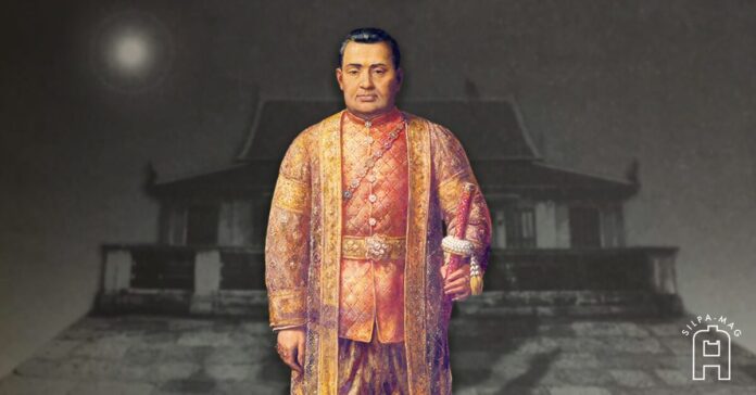 Cover photo พระบาทสมเด็จพระนั่งเกล้าเจ้าอยู่หัว รัชกาลที่ 3 วังท่าพระ ประกอบเรื่อง เสาตกน้ำมัน