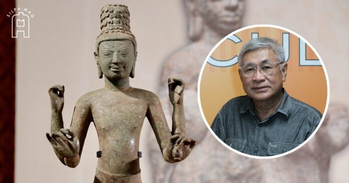 Cover photo ประติมากรรมสำริดกลุ่มประโคนชัย ประติมากรรมพระโพธิสัตว์สำริด ดร. ทนงศักดิ์ หาญวงษ์