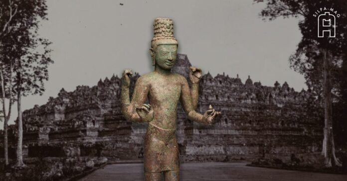 Cover photo ประติมากรรมสำริดกลุ่มประโคนชัย พระโพธิสัตว์สำริด บุโรพุทโธ ชวา