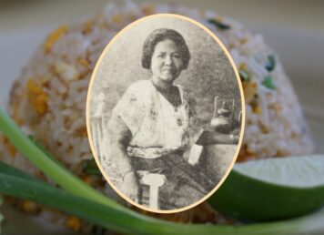 ข้าวผัดชาววัง สูตรท่านผู้หญิงกลีบ มหิธร