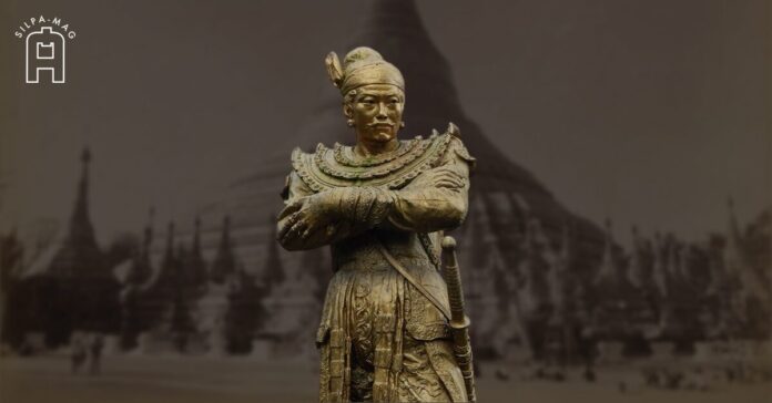 Cover photo อนุสาวรีย์ พระเจ้าบุเรงนอง หน้าพิพิธภัณฑ์สถานแห่งชาติ พม่า