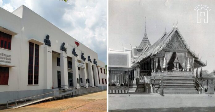 Cover photo ศาลากลางจังหวัดพระนครศรีอยุธยา หลังเก่า รัชกาลที่ 5 ขณะเสด็จออกหน้าพระที่นั่งสรรเพชญปราสาทที่สร้างขึ้นใหม่ในคราวพระราชพิธีรัชมงคล พ.ศ. 2450 ประกอบเรื่อง กรุงเก่าอยุธยา