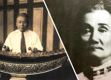 หลวงประดิษฐไพเราะ ศร ศิลปบรรเลง พระยาเสนาะดุริยางค์ แช่ม สุนทรวาทิน ประกอบเรื่อง ประชันปี่