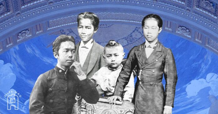 cover 4 pupils 4 เจ้านายสยาม ผู้เป็นศิษย์รักของแปตเตอร์สัน