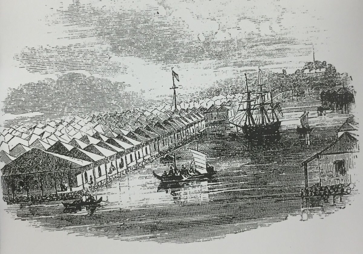 เรือนแพ รัชกาลที่ 3 แม่น้ำเจ้าพระยา