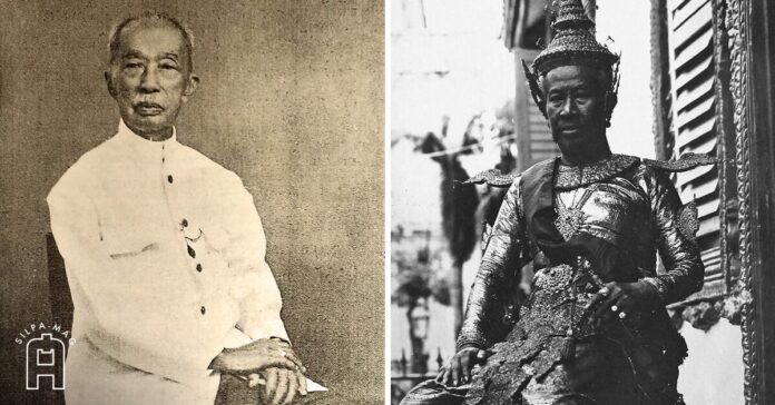 สมเด็จฯ กรมพระยาดำรงราชานุภาพ สมเด็จพระศรีสวัสดิ์ กษัตริย์กัมพูชา