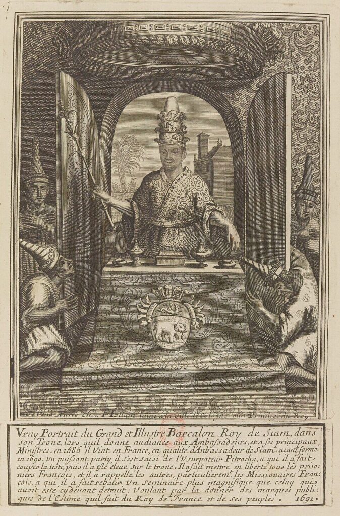 ภาพเขียนสมเด็จพระนารายณ์ ภาพแทนกษัตริย์อยุธยาในมุมมองของชาวต่างชาติ ฝีมือจิตรกรชาวฝรั่งเศส