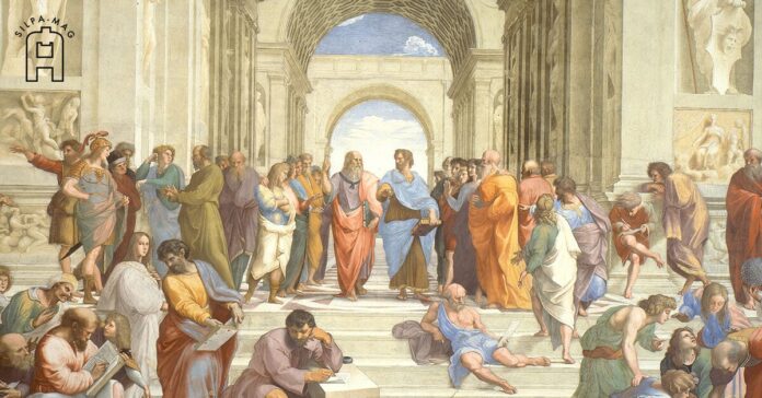 The School of Athens ของ ราฟาเอล