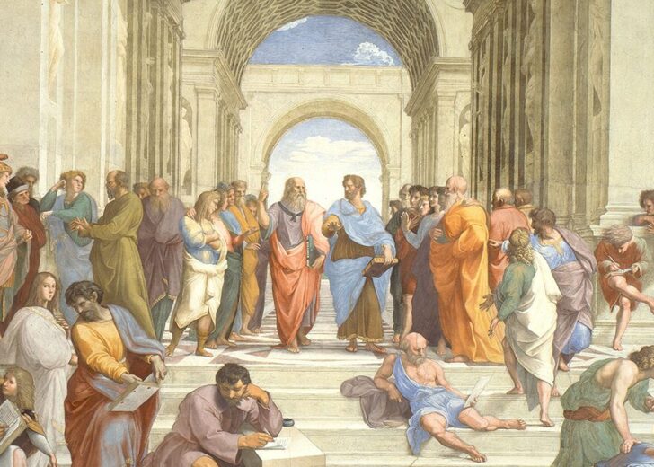 The School of Athens ของ ราฟาเอล