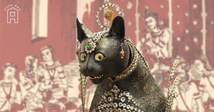 ภากจากวรรณกรรมเรื่องไชยเชษฐ์ ศรีษะนางแมว นางวิฬาร์ แมวจากวรรณกรรมเรื่องไชยเชษฐ์