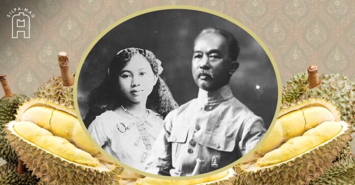 กรมพระยาดำรงฯ ไม่โปรดทุเรียน