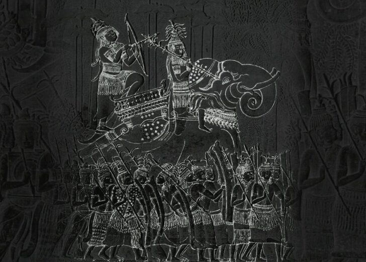 เครื่องแต่งกาย “เสียมกุก” ภาพสลัก ปราสาทนครวัด
